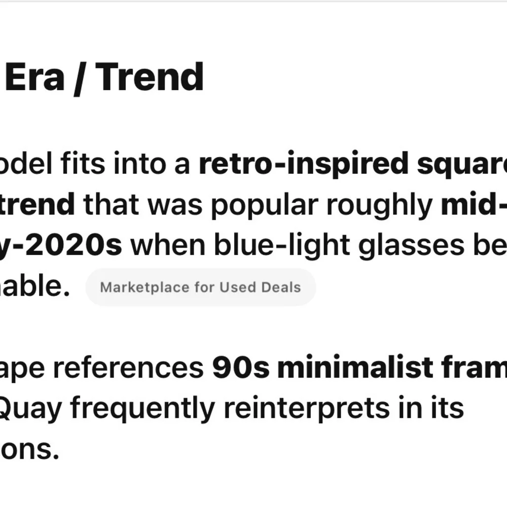 Quay Australia Black Blue Light Frames Hardware Lens Cat.0 Classic Square Retro - Picture 11 of 16